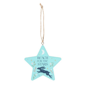 Reach for the Stars Hare Hanging Decoration