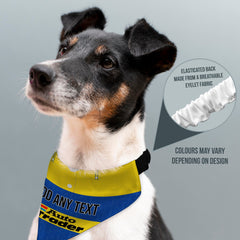 Reading 1992 Away Shirt - Personalised Pet Bandana - 4 Sizes