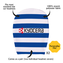 Reading 2006 Home - Retro Football Shirt - Pack of 2 - Car Seat Headrest Covers