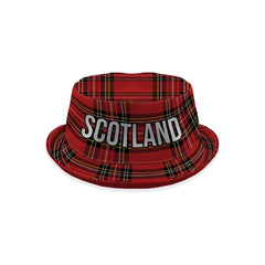 Red Tartan Bucket Hat