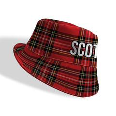 Red Tartan Bucket Hat