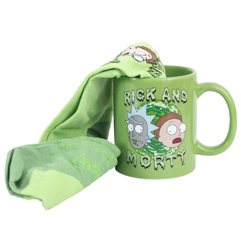 Rick And Morty Mug & Sock Set