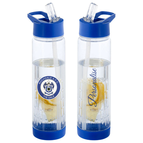 Rochdale AFC Crest Infuser Sport Bottle