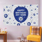 Rochdale Personalised Birthday Banner (5ft x 3ft, Balloons Design)