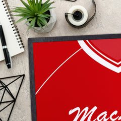 Ross County 2000 Away Shirt - Personalised Retro Door Mat - 60cm x 40cm