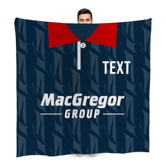 Ross County Retro 1995 Home - Personalised Retro Fleece Blanket 150cm X 150cm