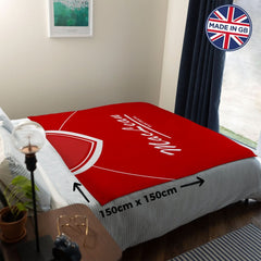 Ross County Retro - 2000 Away - Personalised Retro Fleece Blanket 150cm X 150cm