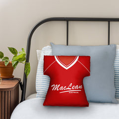 Ross County Retro 2000 Away Shirt - Personalised Retro Shirt Cushion