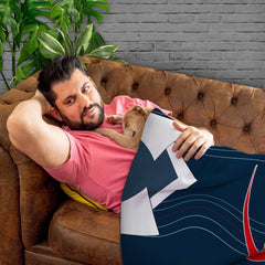 Ross County Retro - 2015 Home - Personalised Retro Fleece Blanket 150cm X 150cm