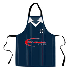 Ross County Retro 2015 Home Shirt Apron - Personalised Retro Football Adults Apron