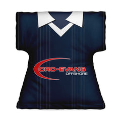 Ross County Retro 2015 Home Shirt - Personalised Retro Shirt Cushion