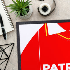 Rotherham 1984 Home Shirt - Personalised Retro Door Mat - 60cm x 40cm