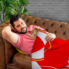 Rotherham  - 1984 Home Shirt - Personalised Retro Fleece Blanket