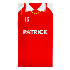 Rotherham - 1984 Home Shirt - Personalised Retro Lightweight, Microfibre Beach Towel - 150cm x 75cm