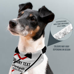 Rotherham 1994 Away Shirt - Personalised Pet Bandana - 4 Sizes