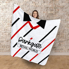 Rotherham  - 1994 Away Shirt - Personalised Retro Fleece Blanket