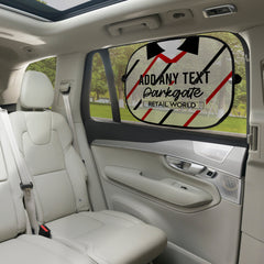 Rotherham 1994 Away Shirt - Personalised Retro Football Car Sun Shade - Set of 2