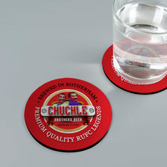Rotherham Chuckle - Football Coaster - Square Or Circle