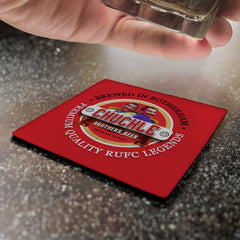 Rotherham Chuckle - Football Coaster - Square Or Circle