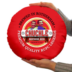 Rotherham Chuckle - Football Legends - Circle Cushion 14inch