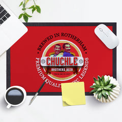 Rotherham Chuckle  - Football Legends - Door Mat -60cm X 40cm