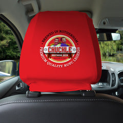 Rotherham Chuckle - Football Legends - Headrest Cover