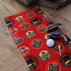 Rotherham - Football Legends - Retro Lightweight, Microfibre Golf Towel