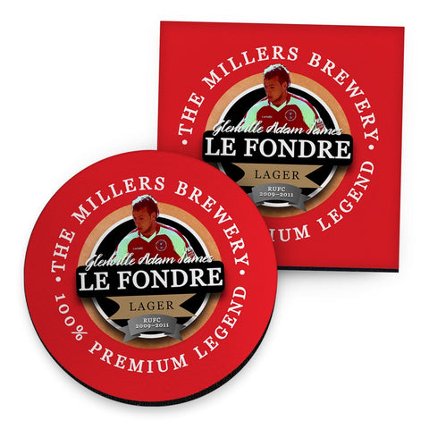 Rotherham Lefondre - Football Coaster - Square Or Circle