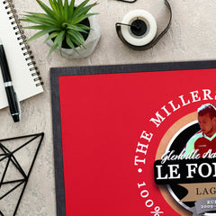 Rotherham Lefondre  - Football Legends - Door Mat -60cm X 40cm