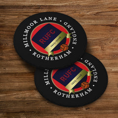 Rotherham Millmoor - Football Coaster - Square Or Circle