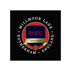 Rotherham Millmoor - Football Coaster - Square Or Circle