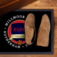 Rotherham Millmoor  - Football Legends - Door Mat -60cm X 40cm