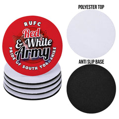 Rotherham RWA - Football Coaster - Square Or Circle