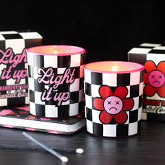 Sad Flower Coconut Rose Candle