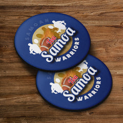 Samoa Rugby League Warriors- Coaster - Circle or Square