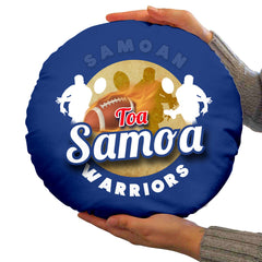 SAMOA Rugby League Warriors  - Legend Collection - Circle Cushion 14inch