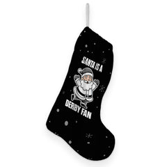 Santa is a Derby Fan - Christmas Stocking