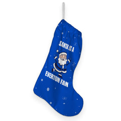 Santa is a Everton Fan - Christmas Stocking