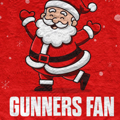 Santa is a Gooners Fan - Luxury Fleece Blanket 150cm X 150cm