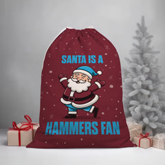 Santa is a Hammers Fan - Santa Sack