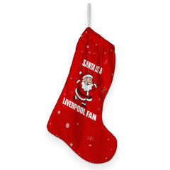 Santa is a Liverpool Fan - Christmas Stocking
