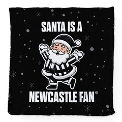 Santa is a Newcastle Fan - Luxury Fleece Blanket 150cm X 150cm