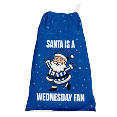 Santa is a Wednesday Fan - Santa Sack