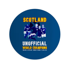 Scotland 1967 World Champions - Drinks Coaster - Square Or Circle