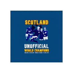 Scotland 1967 World Champions - Drinks Coaster - Square Or Circle
