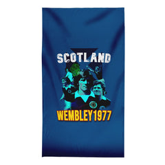 Scotland 1977 Wembley Beach Towel - 150cm x 75cm