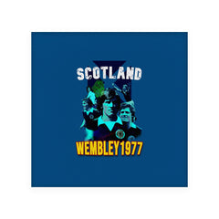 Scotland 1977 Wembley - Drinks Coaster - Square Or Circle