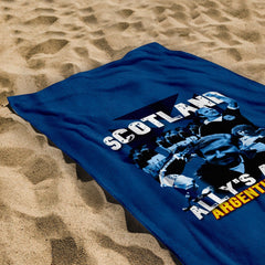 Scotland 1978 Argentina Beach Towel - 150cm x 75cm