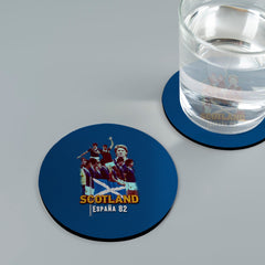 Scotland 1982 World Champions - Drinks Coaster - Square Or Circle