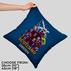 Scotland 2024 Euros Cushion - Two Sizes